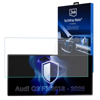 3MK PROTECTION AUDI Q3 F3 2018-25 - 3mk TechWrap Matte Center Display Screen Protector
