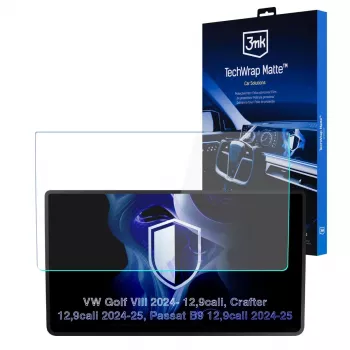 3MK PROTECTION TechWrap Matt Screen Protector, skirta VW Golf VIII 2024- 12.9 inch centriniam ekranui