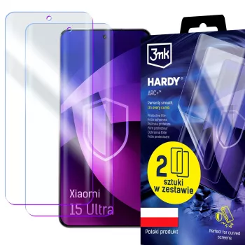 3MK PROTECTION Xiaomi 15 Ultra Hardy ARC+ Screen Protector Film (2-Pack)