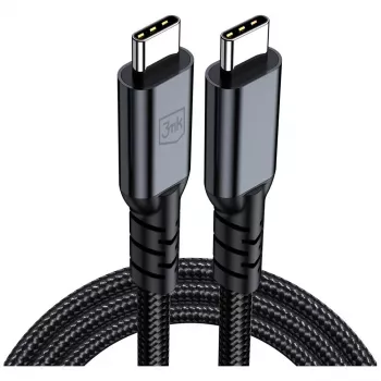 3MK PROTECTION Hyper Cable N-SERIES Thunderbolt 4 2m 48V/5A 40Gb/s 240W 8K60Hz Black