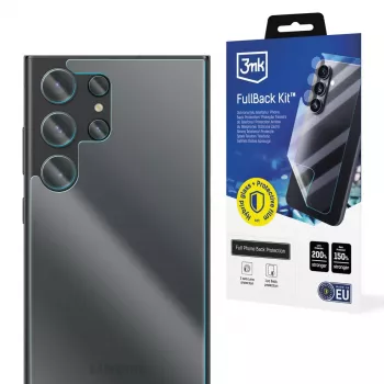 3MK PROTECTION Samsung Galaxy S23 Ultra FullBack Kit - Viso Korpuso Apsauginė Hidrogelio Plėvelė