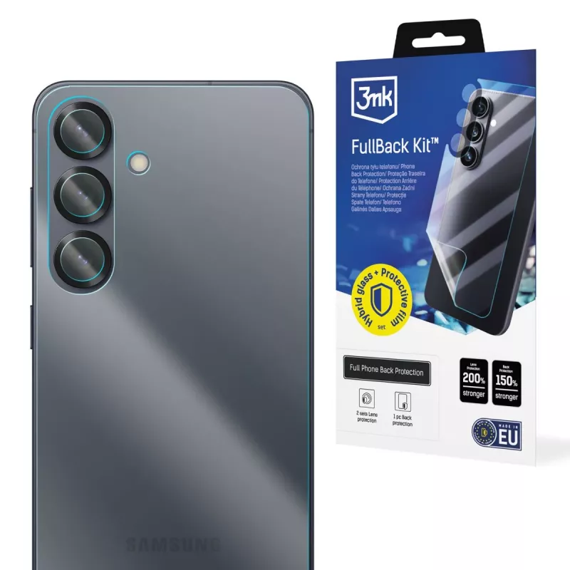 3MK PROTECTION Samsung Galaxy S25+ FullBack rinkinys – permatoma apsauginė plėvelė