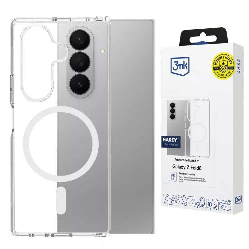 3mk Hardy LiqForce MagCase, skirtas Samsung Galaxy Z Fold 8 Ultra