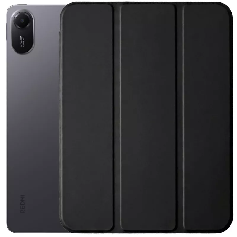 Dėklas 3MK PROTECTION Hardy TabCase, juodas, skirtas Xiaomi Redmi Pad 2 (11 colių)