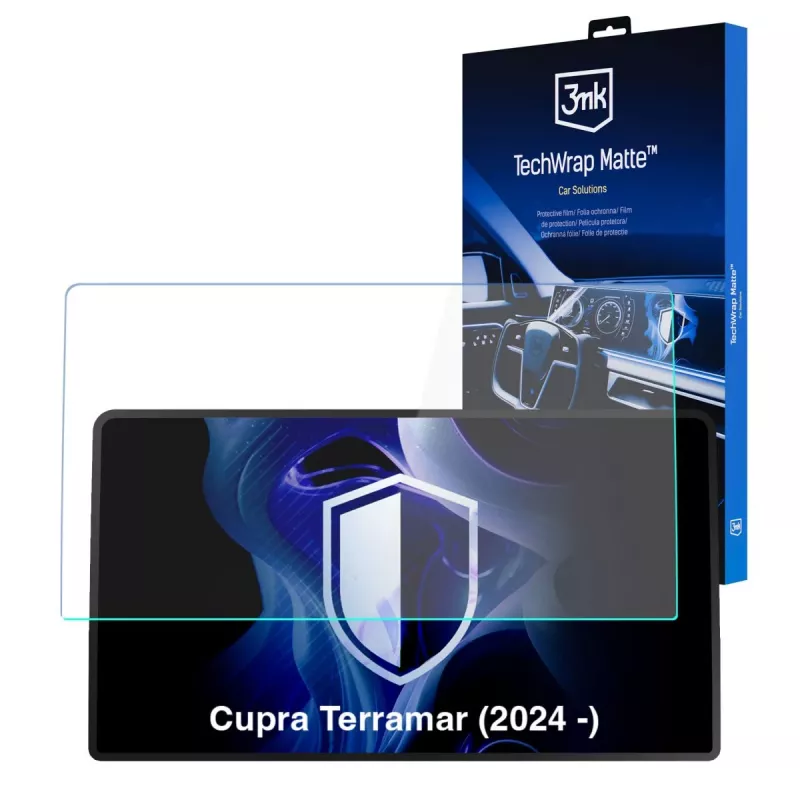 3MK PROTECTION Cupra Terramar (2024 -) - 3mk TechWrap Matte Center Display Screen Protector