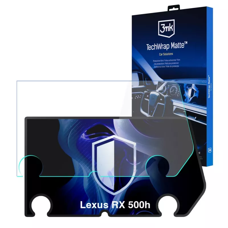 3MK PROTECTION Lexus RX 500h (2022-2026) 3mk TechWrap Matte Center Display Screen Protector