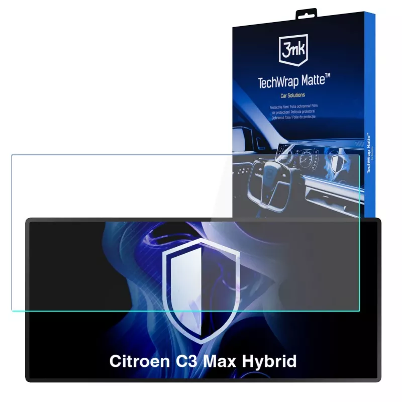 3MK PROTECTION Citroen C3 Max Hybrid - 3mk TechWrap Matte Center Display Screen Protector
