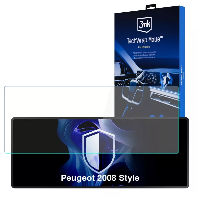 3MK PROTECTION Peugeot 2008 Style - 3mk TechWrap Matte Center Display Screen Protector
