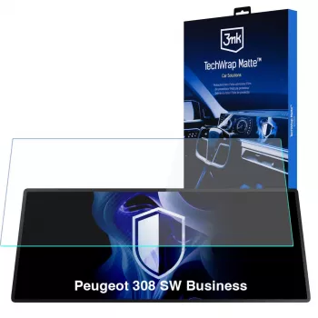 3MK PROTECTION Peugeot 308 SW Business - 3mk TechWrap Matte Center Display Screen Protector