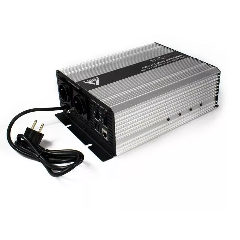 AZO DIGITAL Nepertraukiamo maitinimo šaltinis (UPS + AVR) 12V UPS-2000SR 2000VA 1400W Line-Interactive