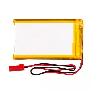Akyga AKY0654 LP654060 Li-Po rechargeable battery 3.7V 1950mAh with PCM JST 2.54 2-pin 150mm