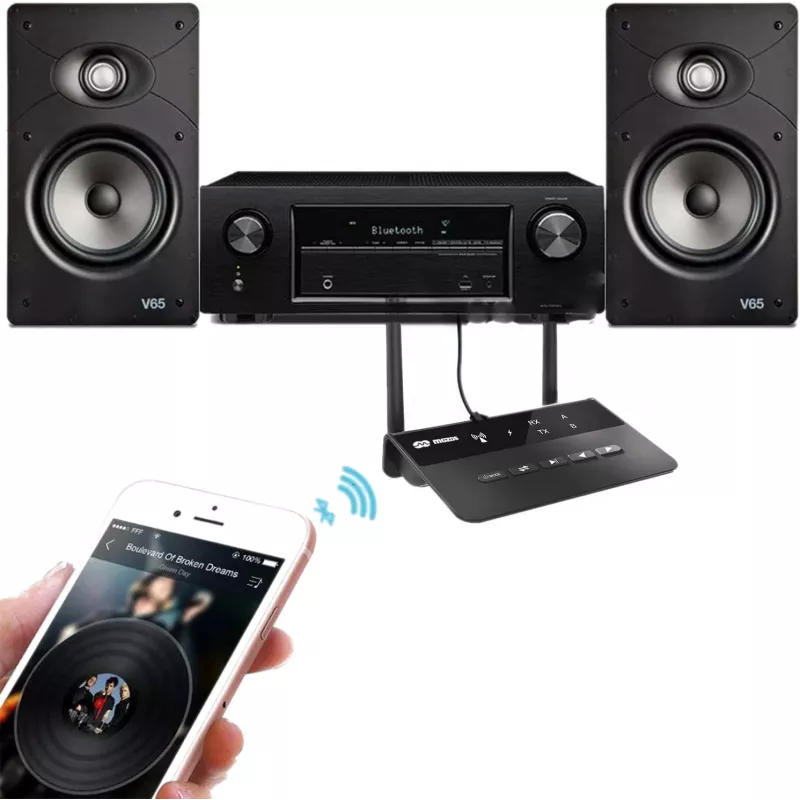 MOZOS B2 APT-X Bluetooth siųstuvas ir imtuvas