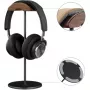 MOZOS HS Supreme Headphone Stand for Over-Ear Headphones - Walnut Wood & Metal