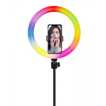 MOZOS MLM-RING-RGB LED žiedinė šviesa 26cm