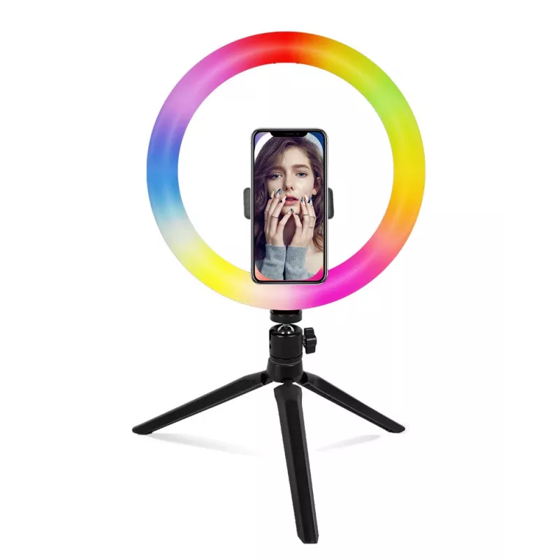 MOZOS MLM-RING-RGB LED žiedinė šviesa 26cm