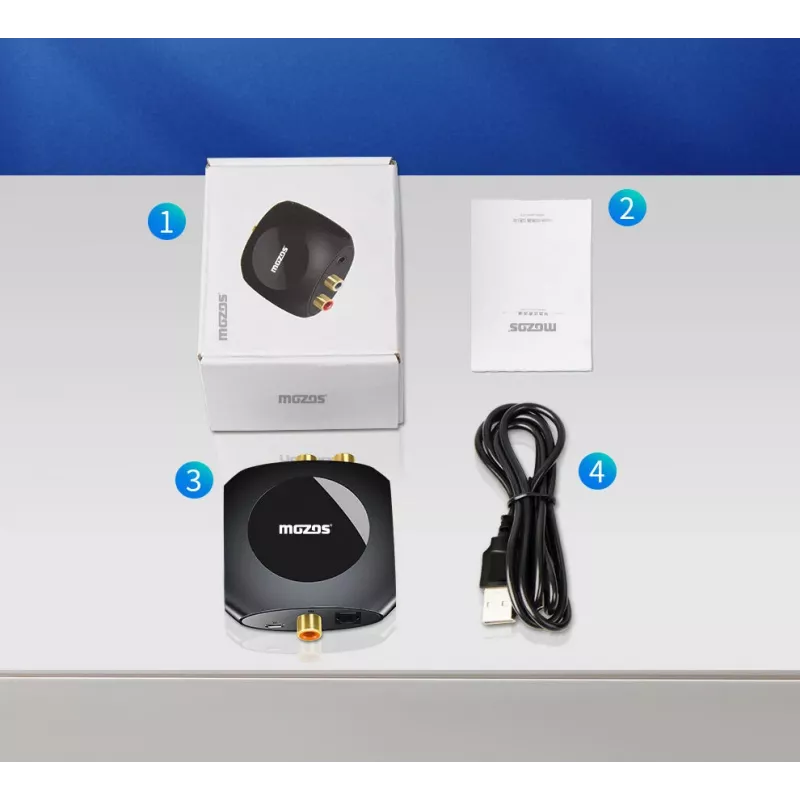 MOZOS DAC-N3 Skaitmeninis-analoginis keitiklis