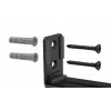 MOZOS SWM2 Soundbar Wall Mount – Black, Steel, 15 kg Capacity