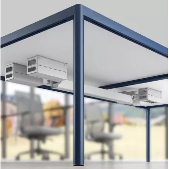MOZOS CT550WH Under-Desk Cable Management Tray 550 mm White