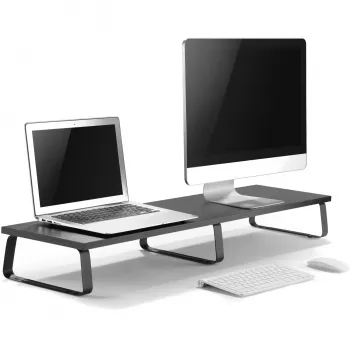 MOZOS DUAL RISER S Monitor Riser Shelf for Two Monitors