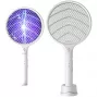 MOZOS ML-138P UV LED vabzdžių naikinimo lempa su siurbimo ventiliatoriumi, juoda, 5W, vidaus naudojimui, uodų, musių, dvisparnių, kandžių spąstai, iki 40 m², maitinimas USB