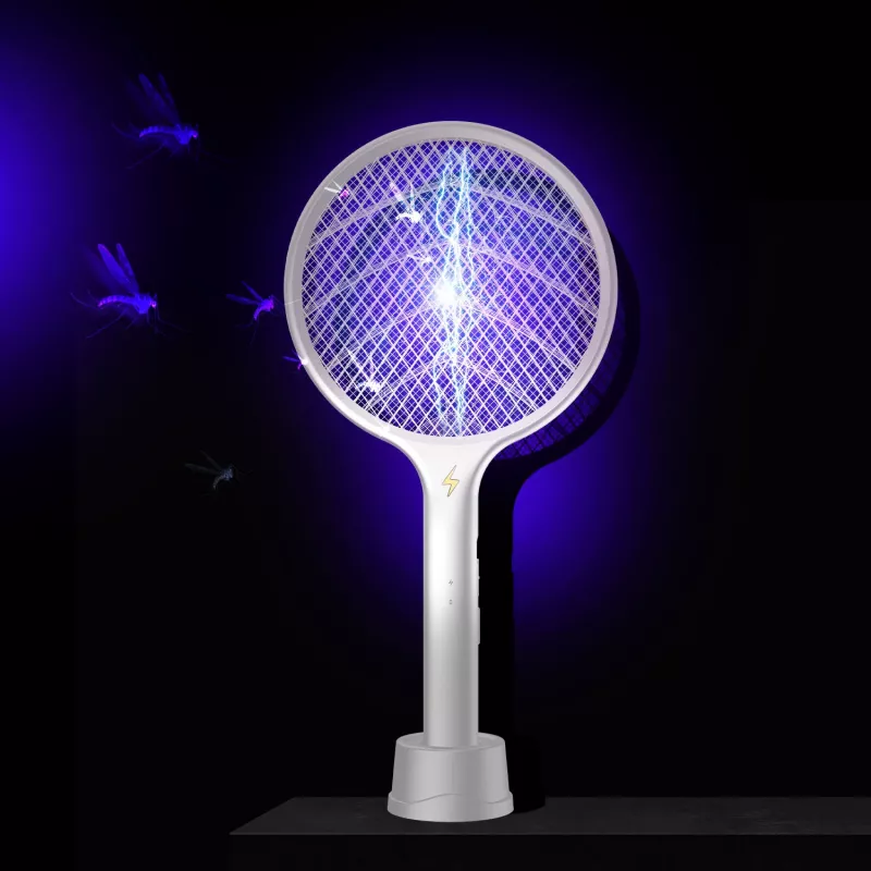 MOZOS ML-138P UV LED vabzdžių naikinimo lempa su siurbimo ventiliatoriumi, juoda, 5W, vidaus naudojimui, uodų, musių, dvisparnių, kandžių spąstai, iki 40 m², maitinimas USB
