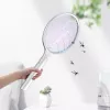 MOZOS ML-138P UV LED vabzdžių naikinimo lempa su siurbimo ventiliatoriumi, juoda, 5W, vidaus naudojimui, uodų, musių, dvisparnių, kandžių spąstai, iki 40 m², maitinimas USB