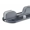 MOZOS H1 Universal Laptop and Tablet Stand, Adjustable Height and Angle, Foldable, Aluminum Alloy, Silver, Carrying Pouch Included