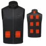 MOZOS HV4 Šildoma elektrinė liemenė unisex XXL
