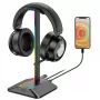MOZOS D12 RGB LED ausinių stovas