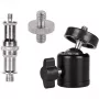 MOZOS AMC Adapter Spigot 1/4 inch 3/8 inch Photo Head