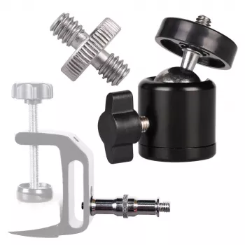 MOZOS AMC Adapter Spigot 1/4 inch 3/8 inch Photo Head