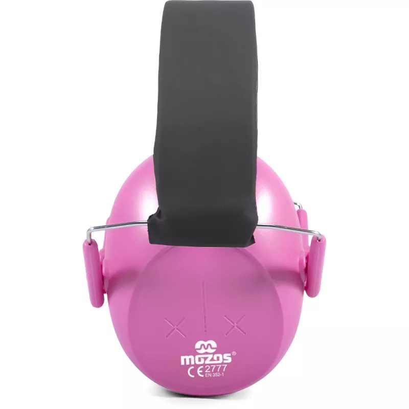 MOZOS KM-5 Pink Vaikiškos Klausos Apsauginės Ausinės