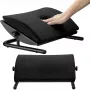 MOZOS FS3 Ergonomic Office Footrest, Black, Height Adjustable 110-170 mm, Tilt up to 30°, Non-Slip Surface