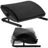 MOZOS FS3 Ergonomic Office Footrest, Black, Height Adjustable 110-170 mm, Tilt up to 30°, Non-Slip Surface