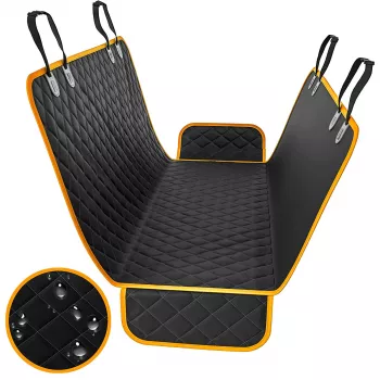 MOZOS SC-XL automobilio sėdynės apsauga šunims, juoda, 147x137 cm, Oxford 600D, vandeniui atspari, universali