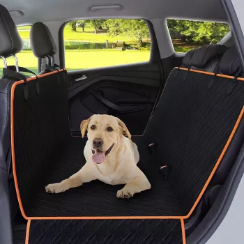 MOZOS SC-XL automobilio sėdynės apsauga šunims, juoda, 147x137 cm, Oxford 600D, vandeniui atspari, universali