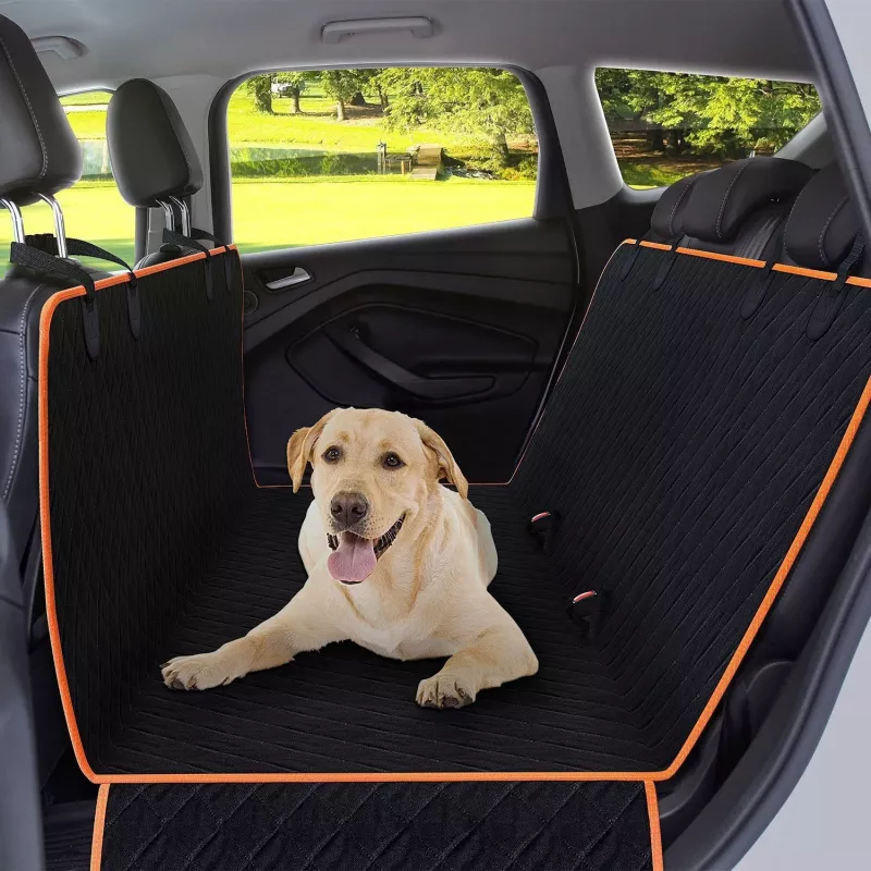 MOZOS SC-XL automobilio sėdynės apsauga šunims, juoda, 147x137 cm, Oxford 600D, vandeniui atspari, universali
