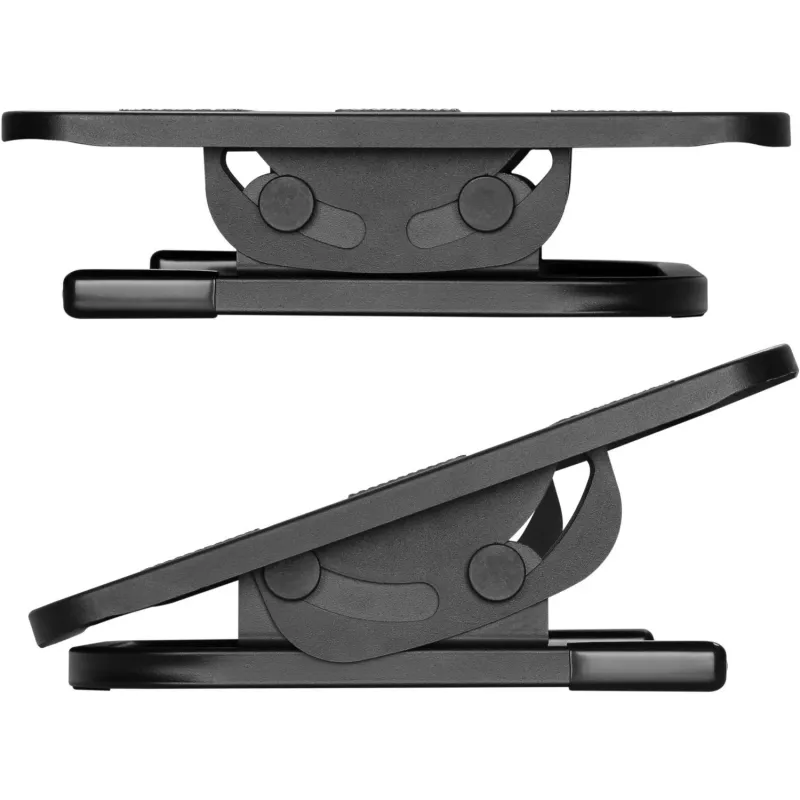 MOZOS FS4 Ergonomic Footrest su aukščio ir pasvirimo reguliavimu, juoda