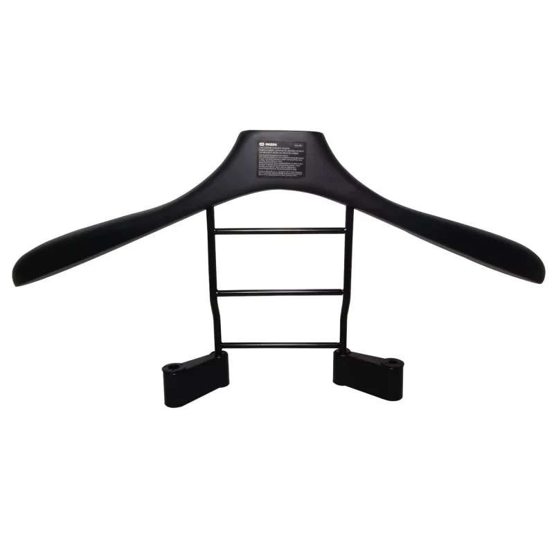 MOZOS WS-BK automobilinis pakabukas drabužiams ant galvos atramos, juoda/sidabrinė, nerūdijantis plienas ir ABS, 20 kg talpa