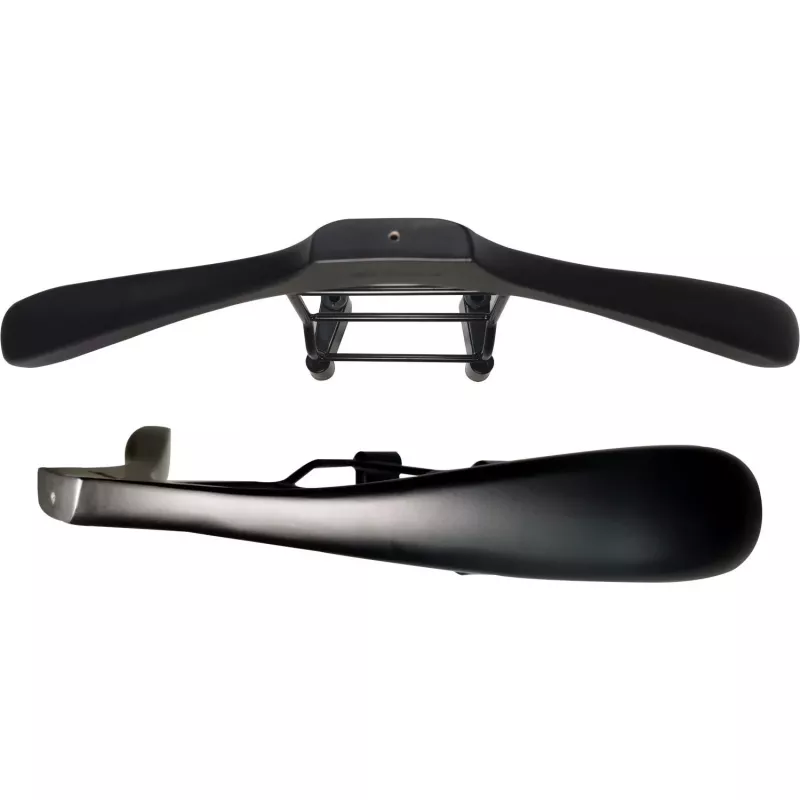 MOZOS WS-BK automobilinis pakabukas drabužiams ant galvos atramos, juoda/sidabrinė, nerūdijantis plienas ir ABS, 20 kg talpa
