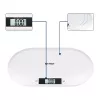 MOZOS BS1 Universal Baby Scale for Infants and Children, 20 kg Capacity, White
