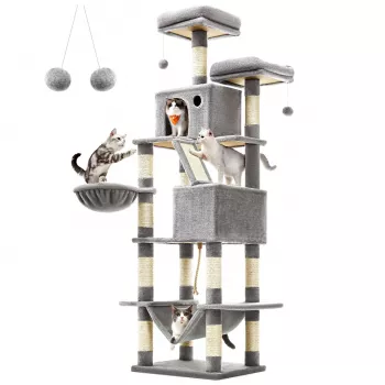 MOZOS Kitty Tree Large Cat Tree for Cats High 206 cm