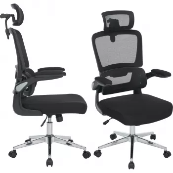 MOZOS ERGO-K Ergonomic Office Swivel Chair Black