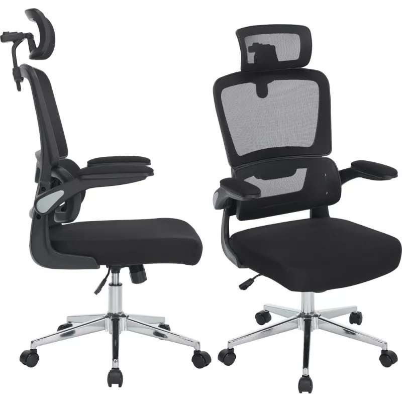 MOZOS ERGO-K Ergonomic Office Swivel Chair Black