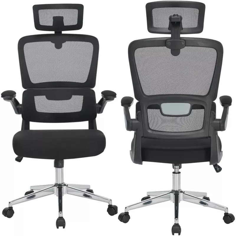 MOZOS ERGO-K Ergonomic Office Swivel Chair Black