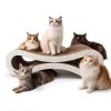MOZOS KITTY-SPIKE Katės draskyklė ir poilsio lova, kartoninė, didelė, 86 cm XXL