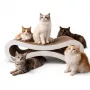 MOZOS KITTY-SPIKE Katės draskyklė ir poilsio lova, kartoninė, didelė, 86 cm XXL