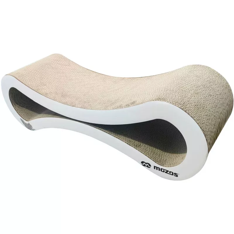MOZOS KITTY-SPIKE Katės draskyklė ir poilsio lova, kartoninė, didelė, 86 cm XXL