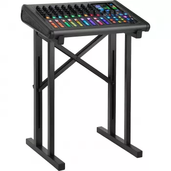 MOZOS KSX5 X-Type klaviatūros stovas skaitmeniniam pianinui, sintezatoriui, juodas
