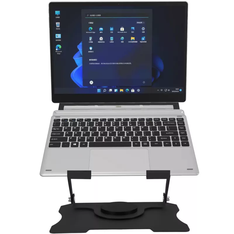 MOZOS N4-BK ergonomiškas nešiojamojo kompiuterio stovas juodas
